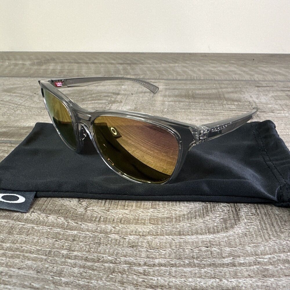 Oakley Leadline Mens Sunglasses Frames Only Grey Ink W Microfiber Case No Nosepi - Picture 1 of 7